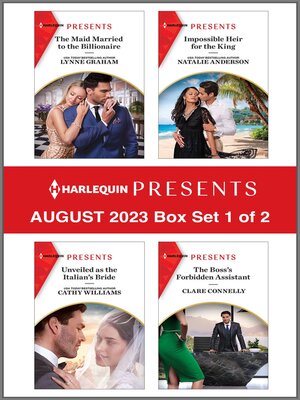 cover image of Harlequin Presents August 2023--Box Set 1 of 2